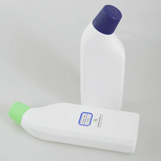 750ml 25oz HDPE Cleaning Liquid Detergent Bottle Plastic Toilet Cleaner Bottle 