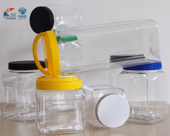 Wholesale Pet Plastic Jar Food Storage Containers
