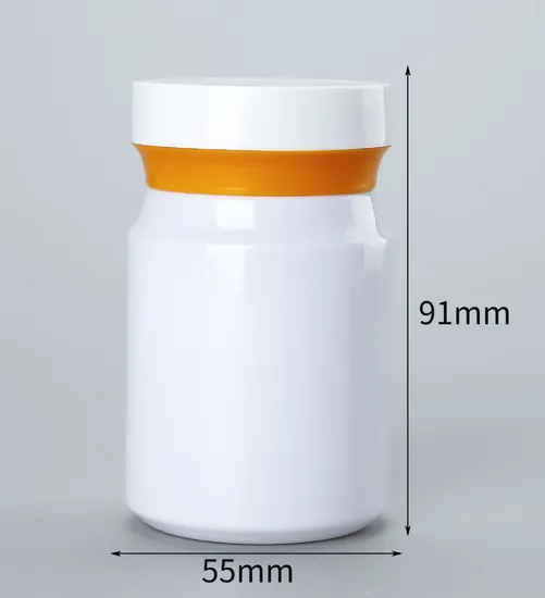 120cc Plastic Capsule Bottle, Fish Oil Bottle 