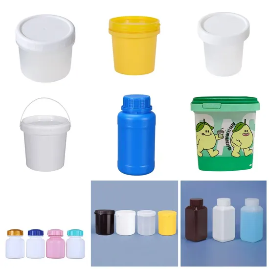 Square Shaped HDPE Pharmaceutical Capsule Pill Bottle Plastic Tablet Bottles 500ml 60ml Medicine Vitamin Supplement Containers 