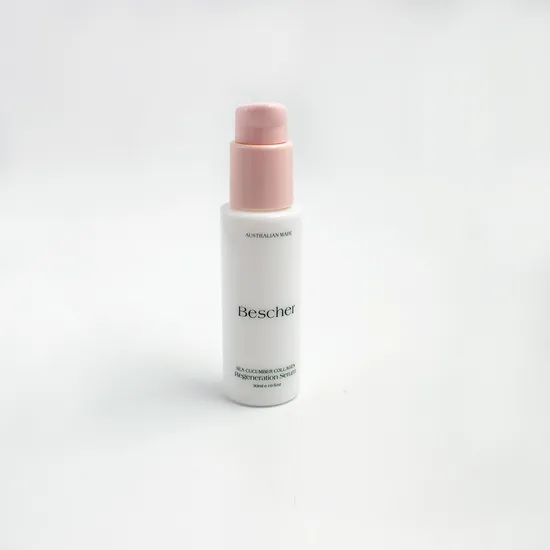 Custom Refillable 30g 50g Glass Jar Cap Lid Cosmetic Package Face Cream 