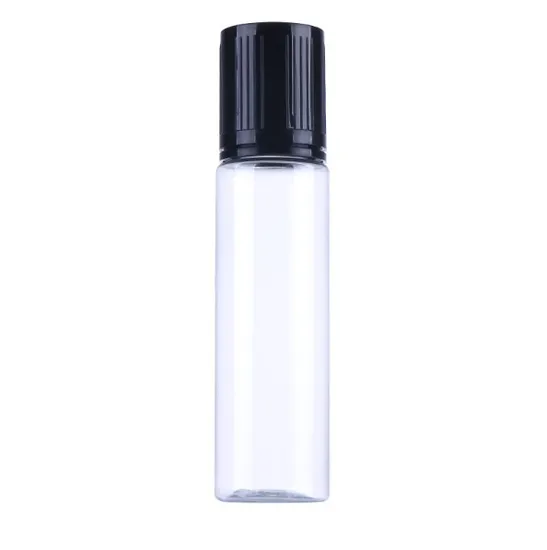 Wholesale 60ml Plastic Pet Transparent Pointed